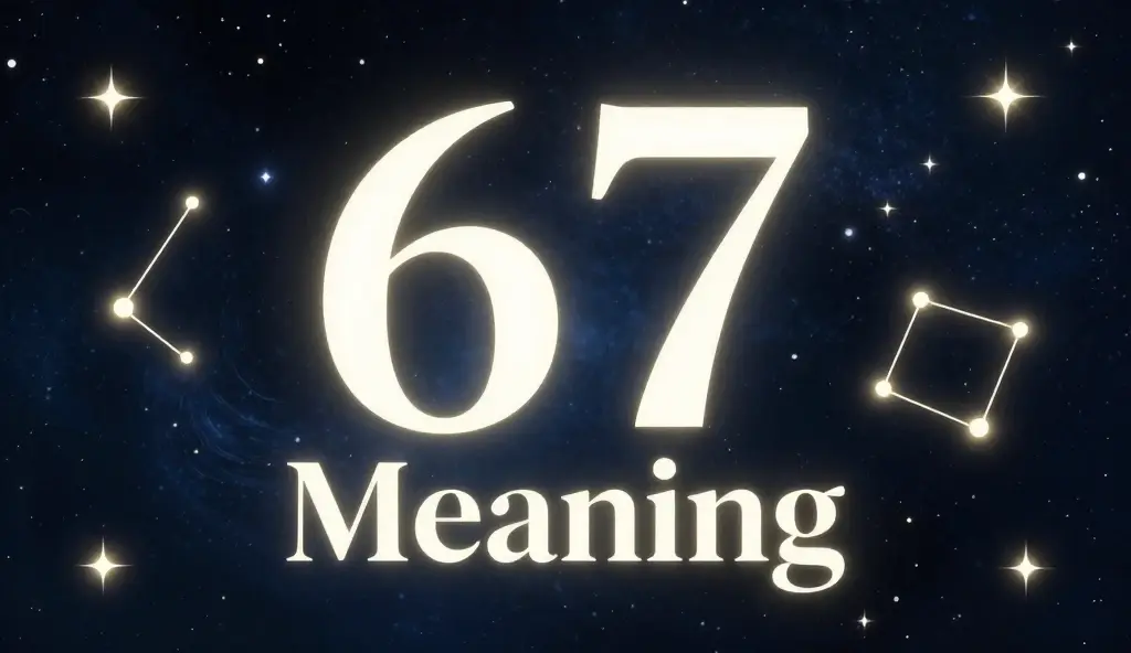 67 meaning